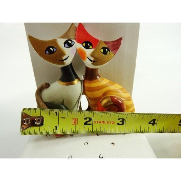 Gloria and Alberto Cat Figurine Goebel Rosine Wachtmeister Original Box - Picture 7 of 7